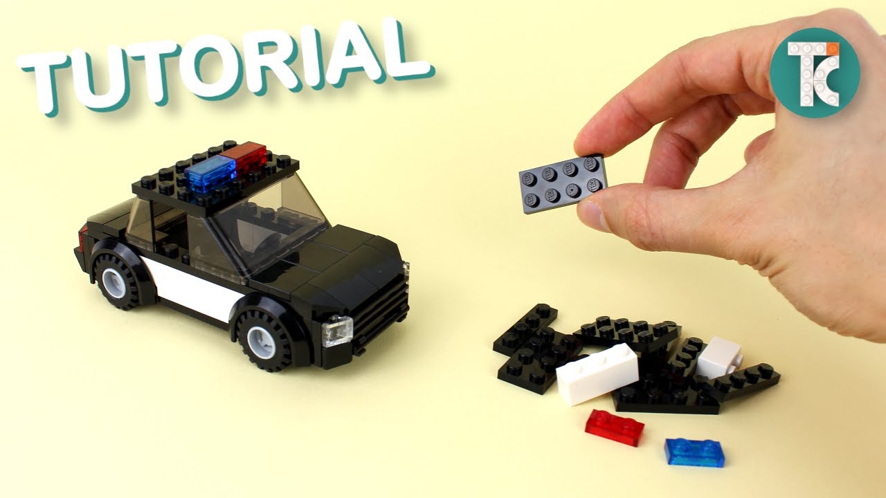 LEGO Police Car (Tutorial) - YouTube