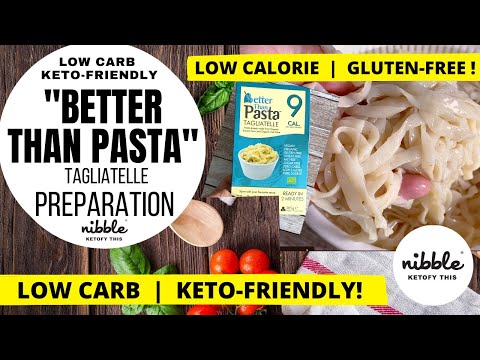 Low Carb  Pasta  Preparation  |  Keto-friendly Pasta Preparation  | Better Than Pasta Tagliatelle
