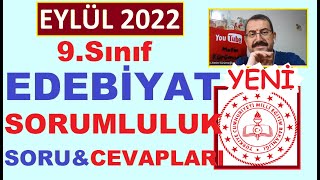 9.Sınıf Edebiyat Sorumluluk Sınavı Soruları 2022 | 9th grade turkish literature responsibility exam by kurummediachannel 181 views 1 year ago 26 minutes