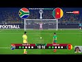 South Africa Vs Cameroon Penalty Shootout Africa Cup Of Nations 2025 AFCON EFootball PES