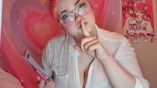 ASMR Test Day with Your Very Strict Teacher (Shushing, Writing Sounds)