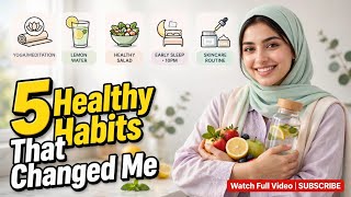 5 Healthy Habits for a Healthy & Beautiful Life ✨ | Health & Beauty Tips