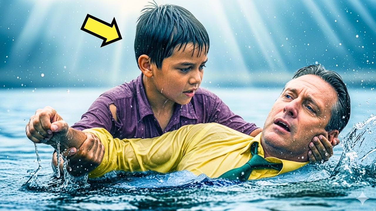 UN NIÑO DE LA CALLE RESCATA AL EMPRESARIO… LO QUE PASA DESPUÉS ES INCREÍBLE