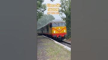 Class 56 on Passenger Duties SVR GBRf Day 2025 #class56 #trainspotting #trains #severnvalleyrailway