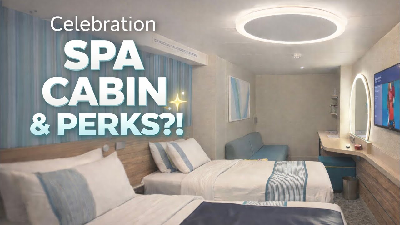 Carnival Celebration Spa Cabin * Is It REALLY Worth It? (Perks & Tour) Cabin 5267