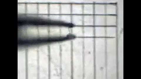 Grid-pattern marking on PE using MF-1