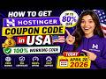 How to Get Hostinger Coupon Code in USA 💰 100% Working Code 📌Today April 28, 2026