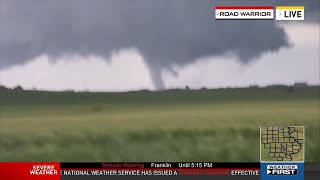 7/14/21 Historic Iowa Tornado Outbreak - Live TV Coverage 4:40pm - 5:30pm