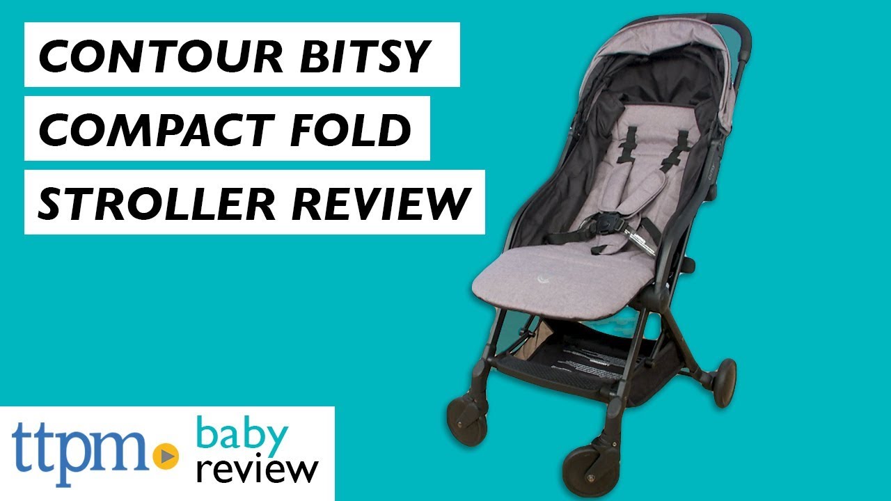 contours bitsy compact fold lightweight travel stroller