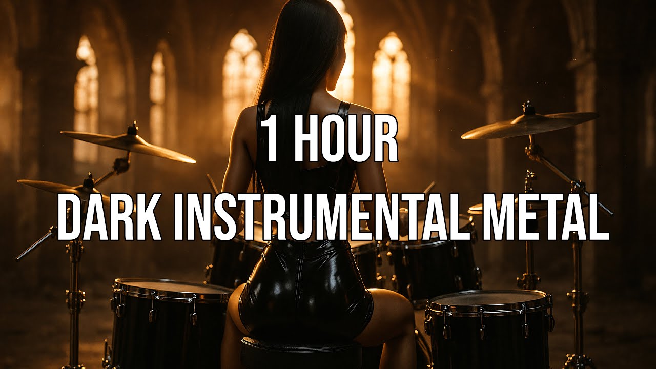 1 Hour Dark Instrumental Metal | Djent / Groove / Cinematic | Focus, Gym, Coding, Gaming