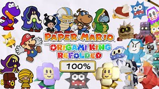  100 Walkthrough  Paper Mario The Origami King Refolded 100