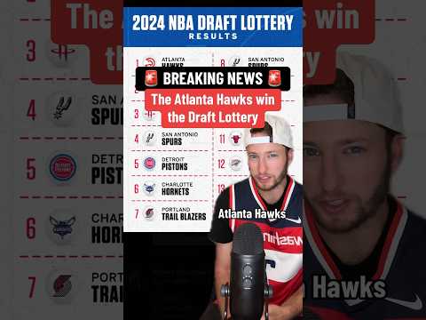 Hawks WIN the Draft Lottery! My Instant Reaction...