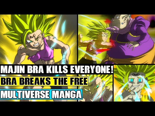 Dragon Ball Multiverse Chapters 70: Majin Super Saiyan 2 Bra Vs Gohan!  Majin Perfect Cell Helps! 