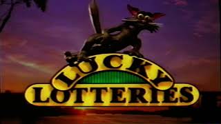 Lucky Lotteries 1996 TV Ad Australia 2 Jackpot