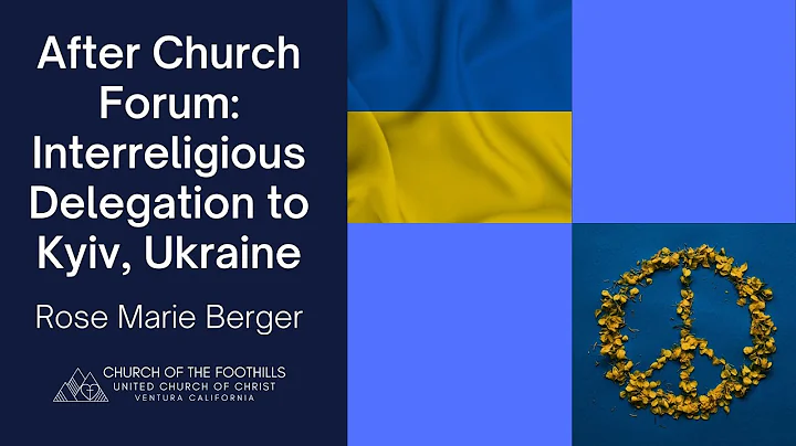 After Church Forum: Interreligious Delegation to U...