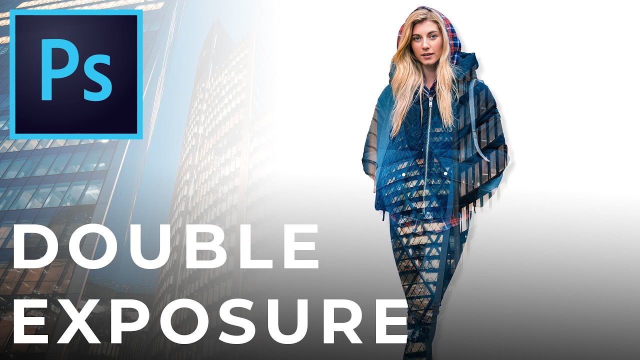 CREATE A DOUBLE EXPOSURE IN PHOTOSHOP | Photoshop Tutorial - YouTube
