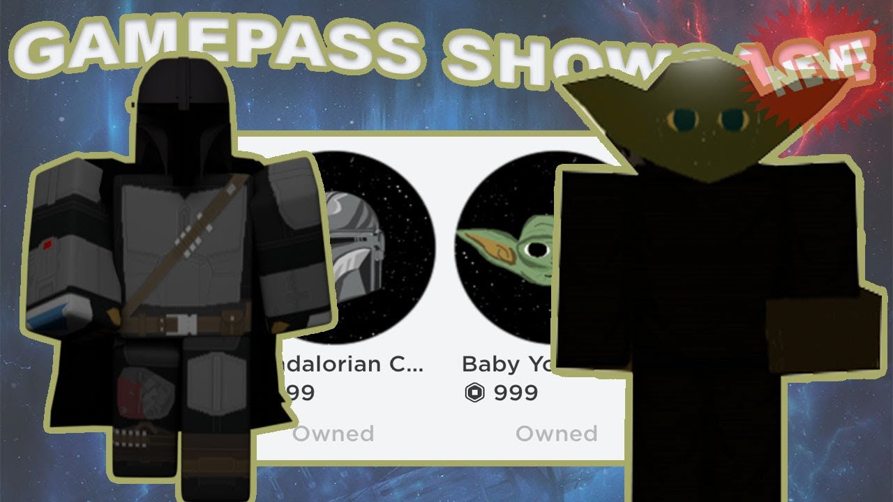 Showcasing The Mandalorian Class Baby Yoda Are They Worth The Robux Roblox Star Life Legacy Youtube - jedi in armor roblox