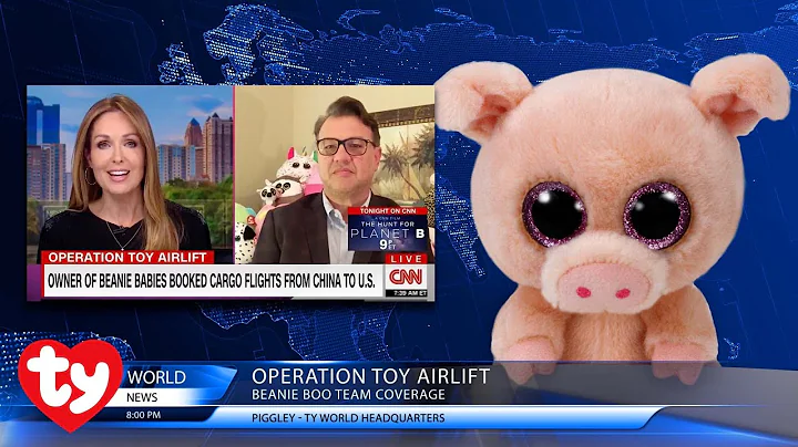 Beanie Boos on CNN - Operation Toy Airlift - Ty World News