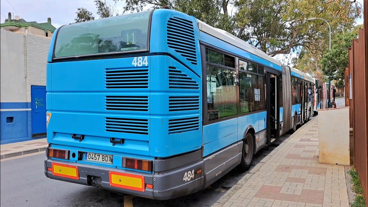 Línea 11 EMT Málaga: Universidad - El Palo / Playa Virginia (Renault Citybus Ágora L Hispano PKD)