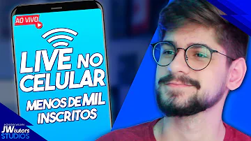 Como fazer live no YouTube com o celular?