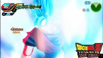 Goku Super Sayian Blue Kaioken X20 Vs Oren Vegeta Dragon Ball Z Ultimate Tenkaichi Tag Team