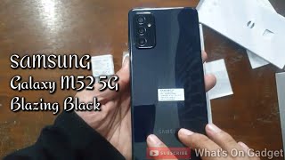 SAMSUNG Galaxy M52 5G черный
