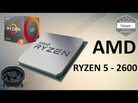 AMD Ryzen 5 2600 processor - Ventirad Wraith Stealth - YD2600BBAFBOX -  Unboxing - YouTube