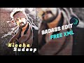 Kiccha sudeep ae inspired badass alight motion free  xml ll link in description ll bro