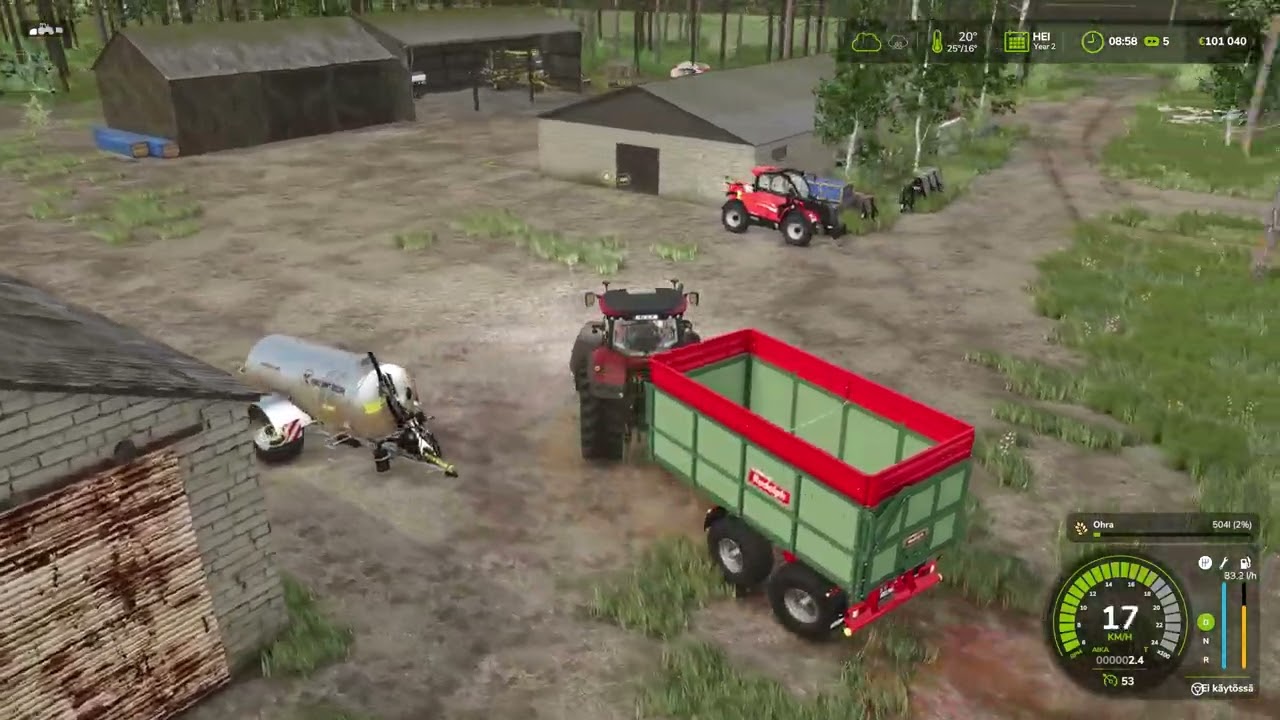 Päästään mallasohran puintiin - Alliklepa - Farming Simulator 25