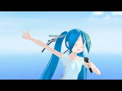 [MMD PV]”Air~烏之詩"Miku Let式Akl 初音未來(Together/Star. Land)