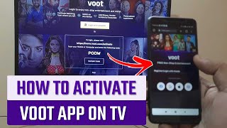 How to Activate Voot on Smart TV, Fire TV Stick | How to Connect Voot App from Mobile to Tv screenshot 4