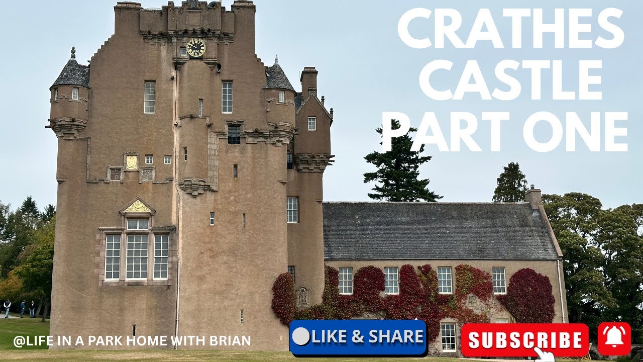 Crathes Castle Scotland - Explore the history of this Castle with us!  Part One