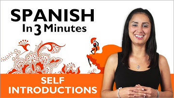 Learn Spanish - Learn How to Introduce Yourself in Spanish