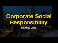 What is Corporate Social Responsibility? (U3 - AOS1 - Corporate Social Responsibility)