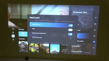 Hoe u de invoerpoortinstellingen op Wanbo Mozart 1 beheert