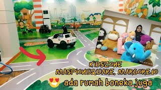 Bermain prosotan, ayunan,mandi bola di Playground - Kidszone, Maspion Square Margorejo, Surabaya 🌈🌠