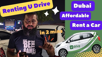 How to Rent U Drive Car | U Drive Dubai Review