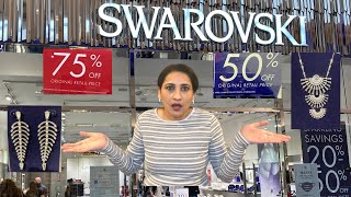 SWAROVSKI JEWELRY SALE - 50 % - 70% Off | Clearance Shopping | Shop With Me 2021