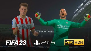 FIFA 23 PS5 - LAST MINUTE WINNER PSV EINDHOVEN -  PHILIPS STADION - 4K60FPS NEXT-GEN GAMEPLAY