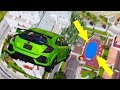 Süper Modifiyeli Arabalar Havuz Parkurunda - GTA 5