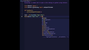 Creating a Simple File Opener in Python With Tkinter ! #coding #simplegui #python #programming