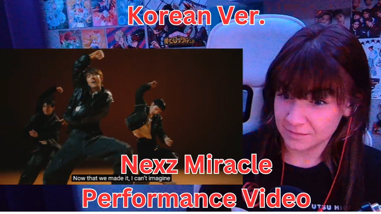 Nexz Miracle Korean Version Performance Video REACTION #kpop #