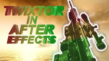 How to Edit! - Ep 1 - How to use Twixtor After Effects CS6