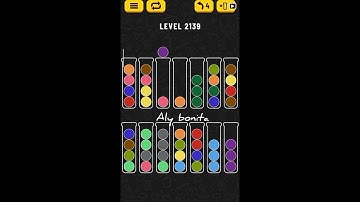ball sort puzzle level 2139