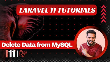 Laravel 11 tutorial #43 Delete data from MySql Table