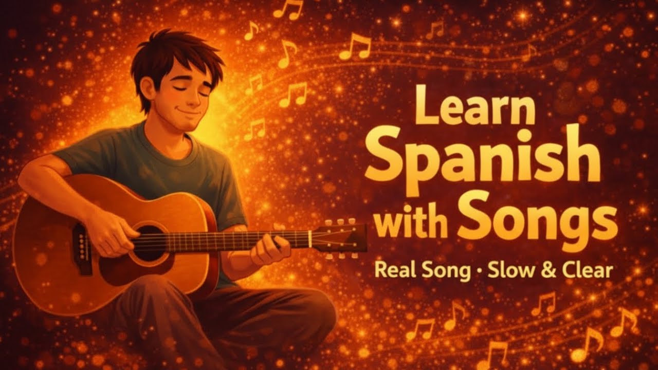 Learn Spanish with Songs | A Real Song Explained Slowly