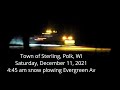 Town of Sterling Snowplowing Evergreen Av