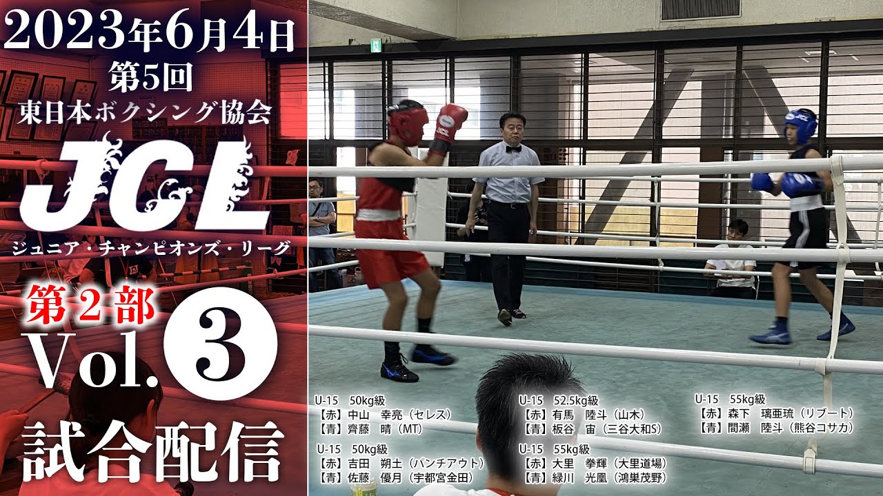 第5回ジュニアチャンピオンズリーグ東日本地区予選 2部-3 - YouTube