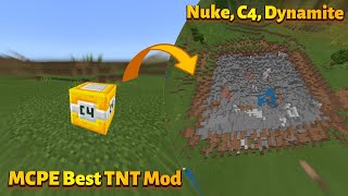 Minecraft PE Best TNT Addon (MCPE Addon 1.17) Pocket Edition Mods screenshot 1