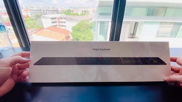 Apple Space Grey Magic Keyboard Unboxing